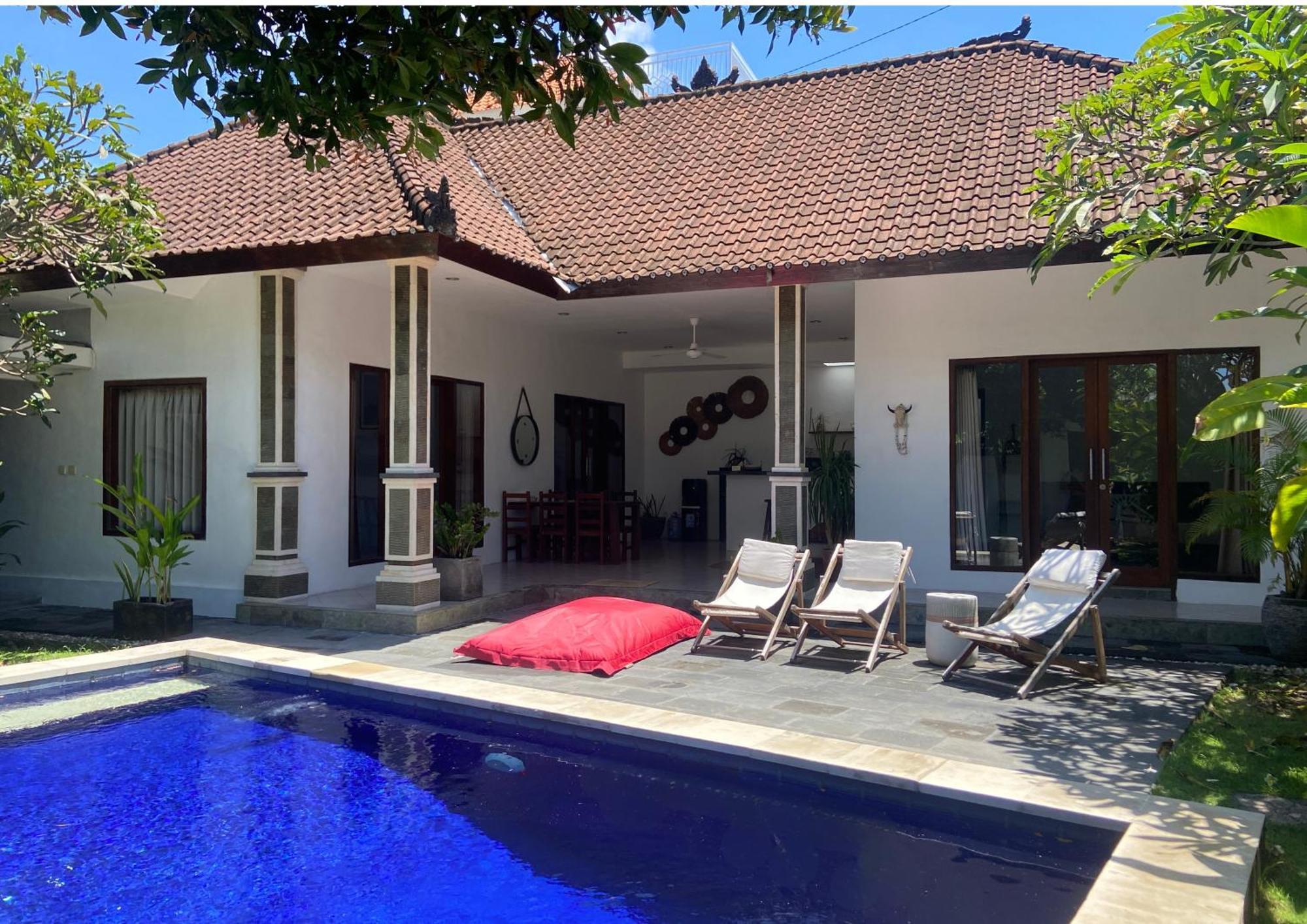 Charming Ricefield View 3 Bedrooms Villa Canggu Eksteriør billede